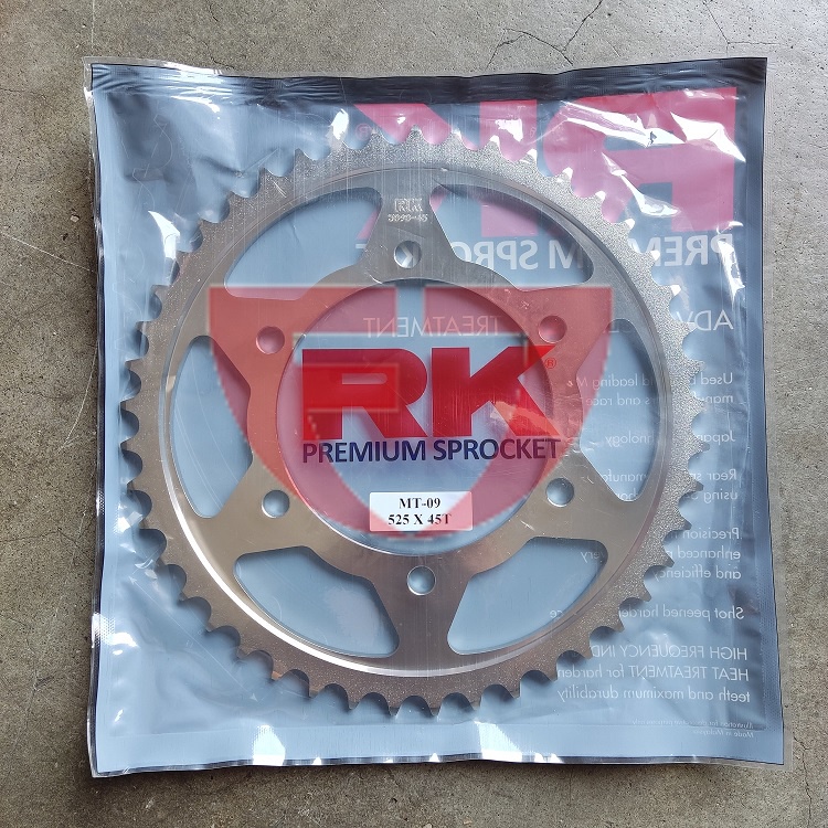 สเตอร์ RK สําหรับ Yamaha MT09 V1-V2