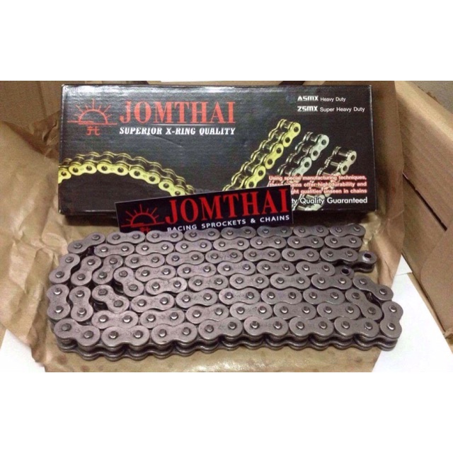 โซ่525-120ข้อ jomthai x-ring ZSMX/ASMX ของแท้100%