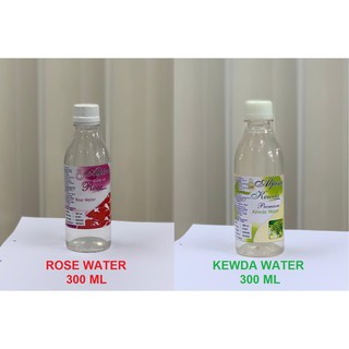 Rose Water/Kewda Water 300 มล. โรส วอเตอร์ (กลิ่นกุหลาบ)/เกวาด้า วอเตอร์ (กลิ่นใบเตย) 300 ml