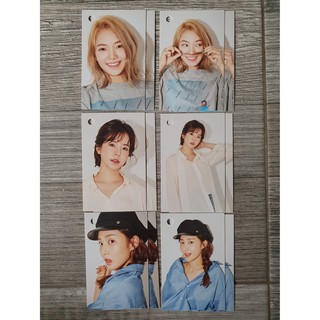 หน้าคั่นสมุดโน้ตแบบพกพา จากเซ็ท Girls Generation Oh!GG SM 2019 Seasons Greetings