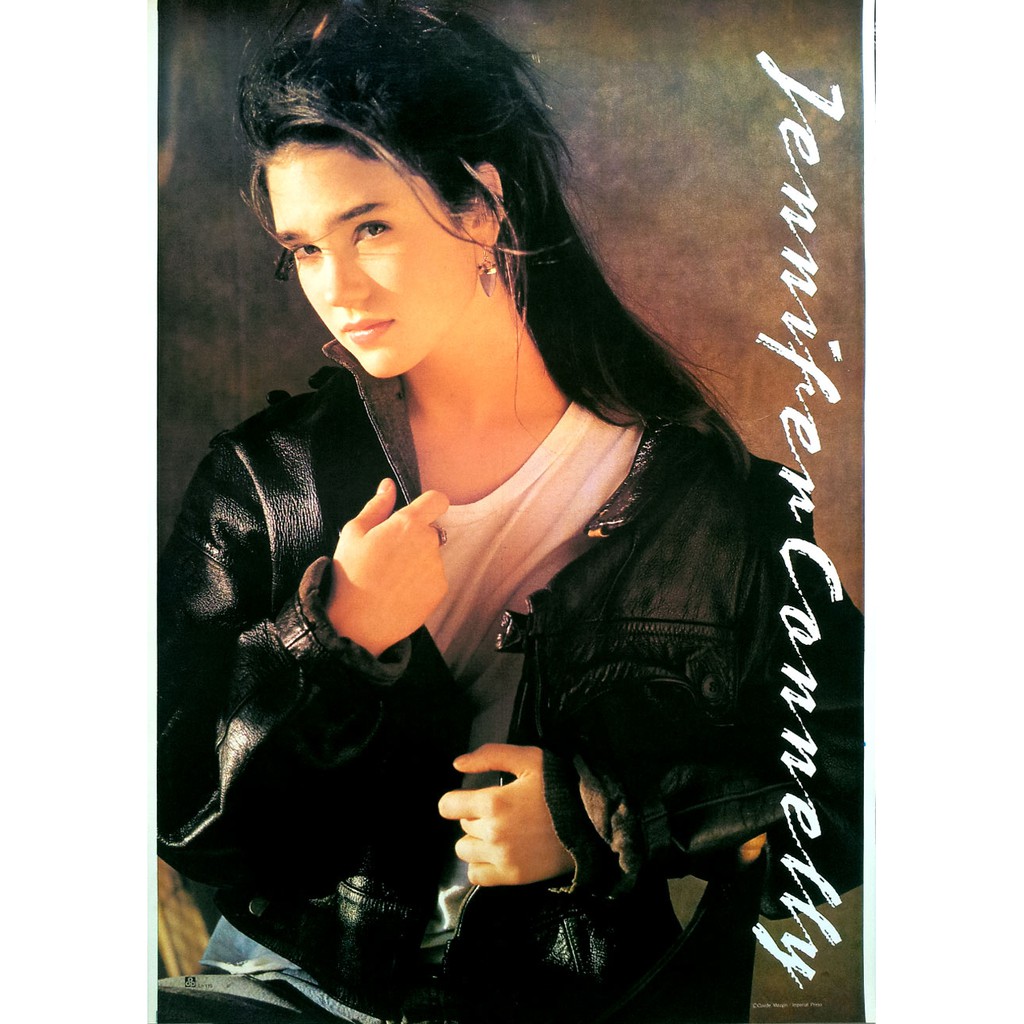 โปสเตอร์ ดารา หนัง เจนนิเฟอร์ คอนเนลลี Jennifer Connelly POSTER 30”x42” Inch American Idol 80s Actre