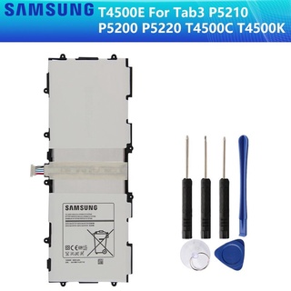 แบตเตอรี่SAMSUNG T4500C T4500E T4500KสำหรับSamsung GALAXY Tab3 P5210 P5200 P5220แท้แท็บเล็ตแบตเตอรี่6800MAh