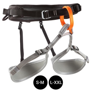 ฮาร์เนสส์สำหรับปีนผาและปีนเขารุ่น ROCK SIMOND CLIMBING AND MOUNTAINEERING HARNESS - ROCK BLACK GREY