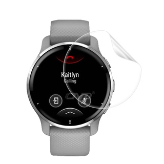 ฟิล์มกันรอยหน้าจอ TPU นิ่ม สําหรับ Garmin Venu 2 2S Plus Venu2 Plus Vivoactive 4 4S 3 ชิ้น