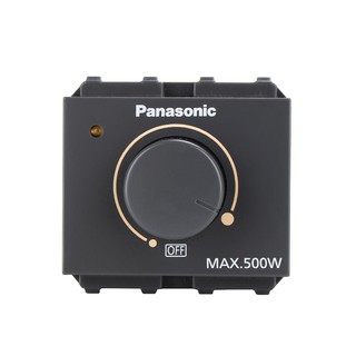 สวิตช์หรี่ไฟ สวิตช์ปรับระดับไฟ ปรับระดับความสว่าง เปิด-ปิด PANASONIC WEG57816H 300 วัตต์ DIMMER SWITCH PANASONIC WEG 578