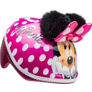 Bell Disney Minnie Mouse Pom Pom Ears Bike Helmet, Toddler 3+ (48-52cm)