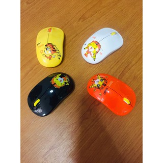 Mouse OKER V105 Wireless ไร้สาย ลายการ์ตูนน่ารักๆ