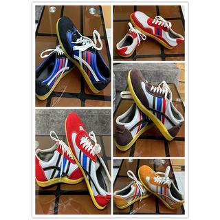 รองเท้าเซฟตี้ แฟชั่นหัวเหล็กน้ำหนักเบาใส่สบาย พื้นเย็บรอบ กั…