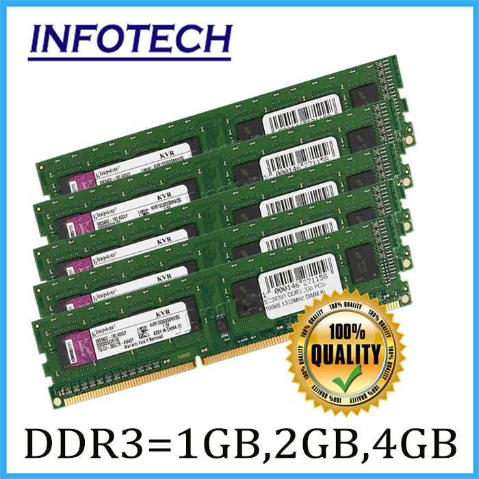 8gb 1600Mhz DDR3 DDR3L DDR4 pc RAM 1GB 2GB 4GB เดสก ์ ท ็ อปพีซี Cpu ยาว dimm หน ่ วยความจํา 1333Mhz ( แบรนด ์ ผสม ) DDR2 2GB 800Mhz