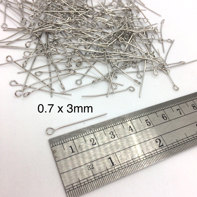 BeadStory Eye Pin สแตนเลส (50gm+-)
