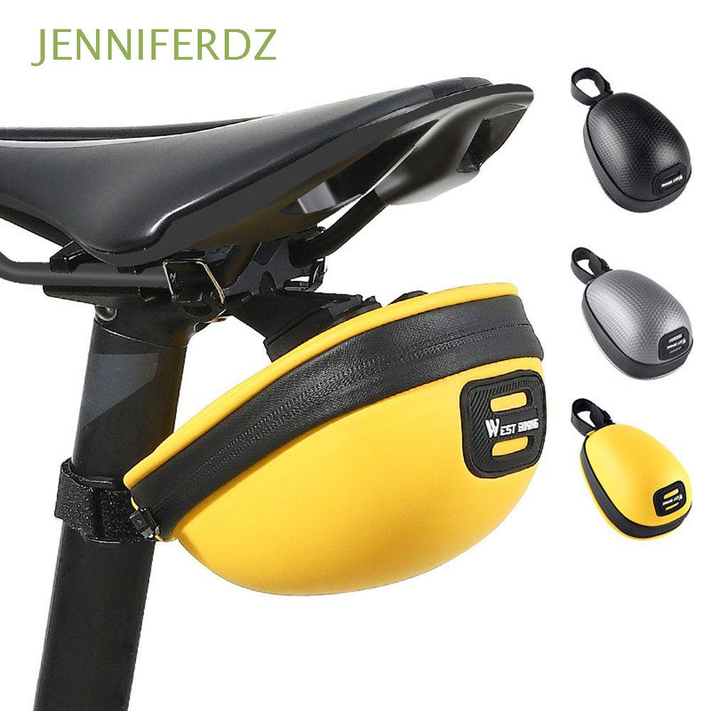 EVA Hard Shell Waterproof Bike Saddle Bag - 1L Under Seat Storage For Mountain & Road Bikes