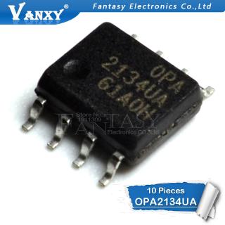 10PCS OPA2134UA SOP8 OPA2134 SOP OPA2134U 2134UA SOP-8