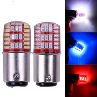 1157 Bay15D P21 / 5 W ไฟแฟลช Led 3014 Led 42 Smd ไฟสัญญาณเลี้ยวสําหรับติดรถยนต์ 2 ชิ้น