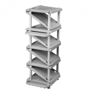 GOME ชั้นวางรองเท้า 9 ชั้น ขนาด 32.5x27.5x78ซม. พร้อมที่วางร่ม