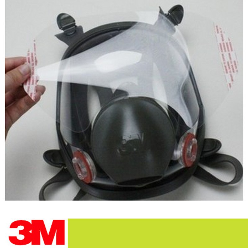 25pcs 3M 6885 Face Shield Faceshield เลนส์ฝาครอบชั้นสําหรับ 3M 6700 6800 6900 Full Face Mask25p RESP