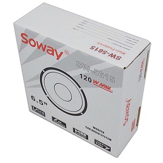 PG ลําโพงรถยนต์ ลำโพงรถโคแอกเชียล 6.5 นิ้ว SW-5615 Soway SW-5615