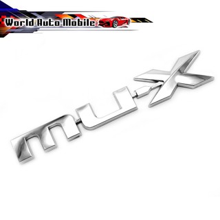 Logo MU-X รุ่นใหม่ โครเมี่ยม Isuzu  Mu-x ปี 2015 - 2018