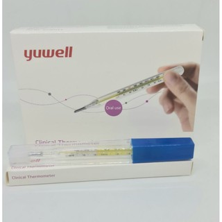 ปรอทแก้ว วัดไข้ แบบปากกา Yuwell CRW 23 [พร้อมส่ง]