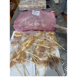 หมูปิ้งนมสด หมูปิ้งไม้เล็ก 104ไม้ พร้อมส่ง สดใหม่ หมูปิ้งดั้งเดิม 🚛เหมาค่าส่ง ฟรีกล่องโฟม!! ทุกจังหวัดทั่วไทย🎉
