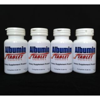 Albumin plus 1300mg.ไข่ขาว 70 เม็ด 5 ขวด/10 ขวด