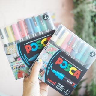 (ใส่โค้ด CKXHPQEV ลด 45 บาท) ปากกา posca ทึบแสง เจแปน