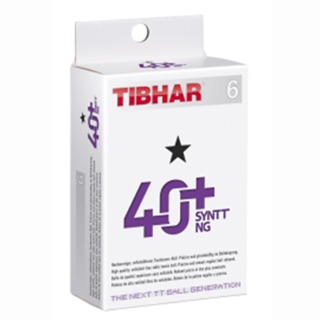 ลูกปิงปอง Tibhar 1 Star 40+ SYNTT “NG” (ราคา/6 ลูก)