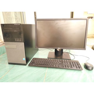 เครื่องคอมพิวเตอร์ DELL OPTIPLEX 9020 MT CORE I5-4590 HDD 1 TB RAM 8 GB สเปคแรง ครบชุด ราคาถูก Win 10 ลิขสิทธิ์แท้