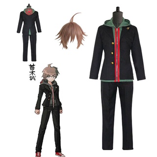 เสื้อแจ็กเก็ตคอสเพลย์ Trigger Danganronpa Happy Havoc Makoto Naegi