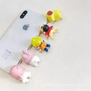 Supercase🧸 Cable bite วัสดุโมเดล รวมลายหายาก ตัวถนอมสายชาร์จ ตัวงับสาย Figure Model