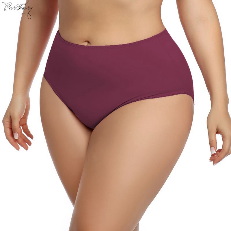 PARIFAIRY กางเกงในสาวอวบ กางเกงในไร้ขอบไซส์ใหญ่ กางเกงชั้นในผู้หญิง L 0XL 1XL 2XL 3XL 4XL 5XL 6XL -3
