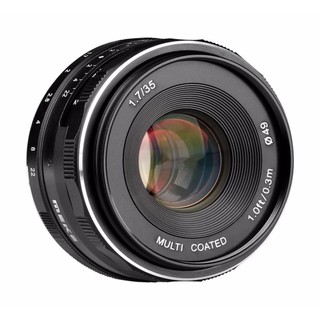 Meike MK-EM-35-1.7 35mm f 1.7 Large Aperture Manual Focus Lens APS-C For Canon EOS-M Mirrorless Cameras