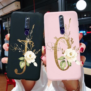 เคสโทรศัพท์ซิลิโคนแบบนิ่มกันกระแทกลายตัวอักษรน่ารักสําหรับ Oppo F11 Pro Oppof11Pro F11 Pro