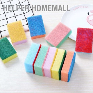 Helper Homemall ฟองน้ําทําความสะอาดจานชามหม้อกระทะทนทาน 10ชิ้น/ชุด