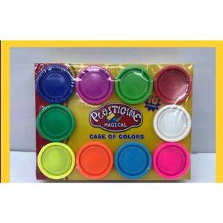 ของเด็กเล่นแป้งโดว์ปั้นเล่นได้1แพคมี10สี139บาท