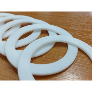 Teflon/PTFE-Gasket ปะเก็นเทฟล่อน ตัดตามไซส์ได้ด้วยCNC