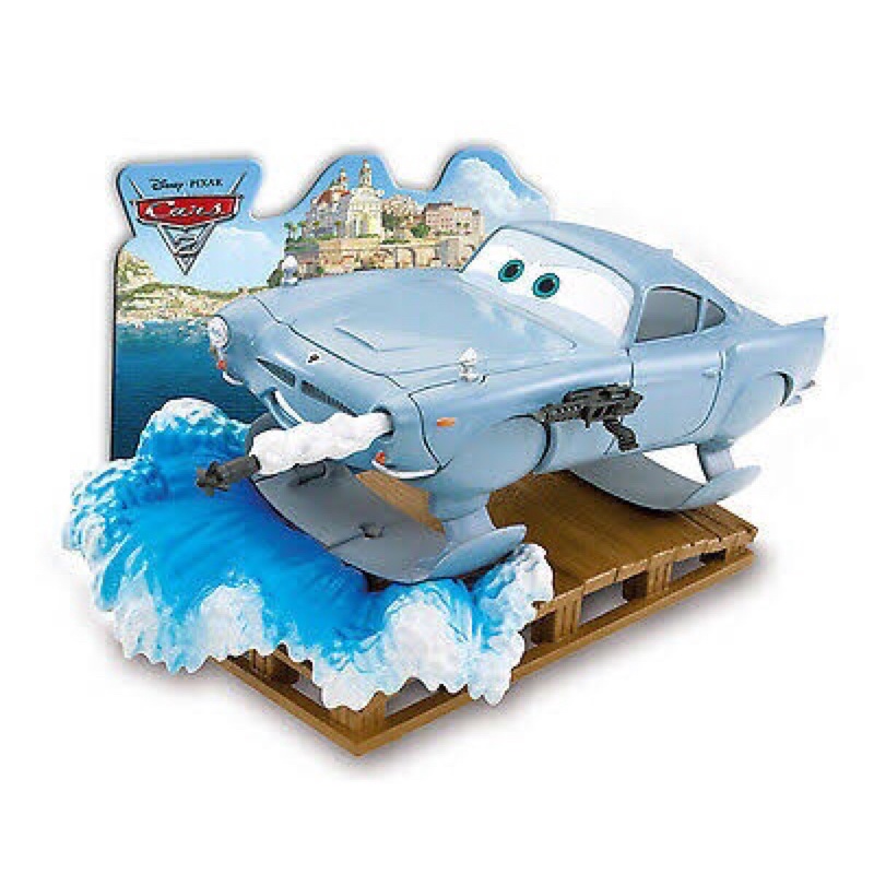 Disney Pixar Cars 2 - Deluxe Finn McMissile -  Klip Kitz