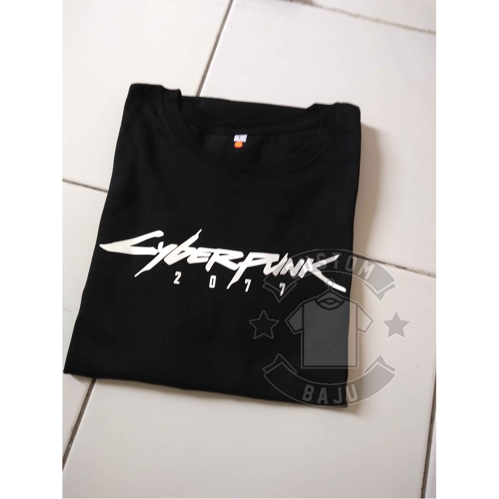 เสื้อยืดเกม Title Cyberpunk 2077