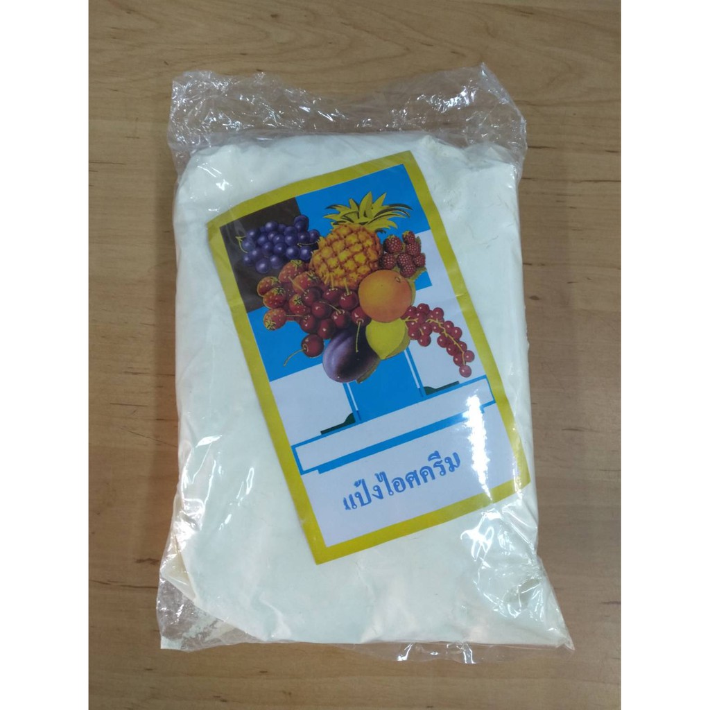 Bakeland เบคแลนด์ แป้งไอศกรีม แป้งไอติม ผงทำไอศกรีม ผงไอศครีม แป้งไอศกรีมผง  ตรา ผลไม้รวม 900 กรัม