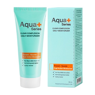 Aqua+ Series Clear Complexion Daily Moisturizer อควาพลัสมอยส์เจอไรเซอร์ 50มล