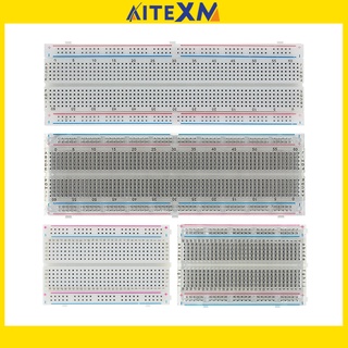 บอร์ดทดสอบ 400 จุด Breadboard 830 Points Mb-102 Solderless Pcb 400 หลุม Mb102 ทดสอบพัฒนาการเครา Diy