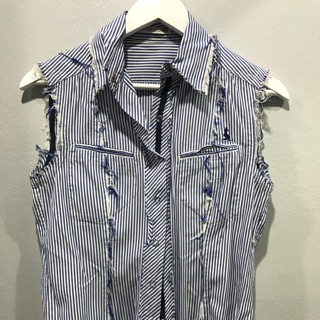 Sale! Used like new! เสื้อเชิ๊ตแขนกุด Playhound