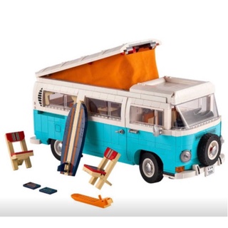 ชุดตัวตัวต่อนาโนไมโครบล็อค CREATORS NO.22666 Volkswagen T2 Camper Van ชุดตัวต่อเลโก้รถโฟล์ค  จำนวน 2207 pcs สวยงามสมจริง