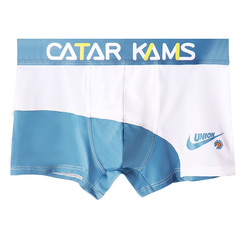 กางเกงในชายSPORT CATAR KAMS ของแท้100%ผ้าไหมน้ำแข็ง บ๊อกเซอร์Boxerสีแบบตามภาพ ยืดได้ใส่สบาย พร้อมส่ง - รูปที่ 7