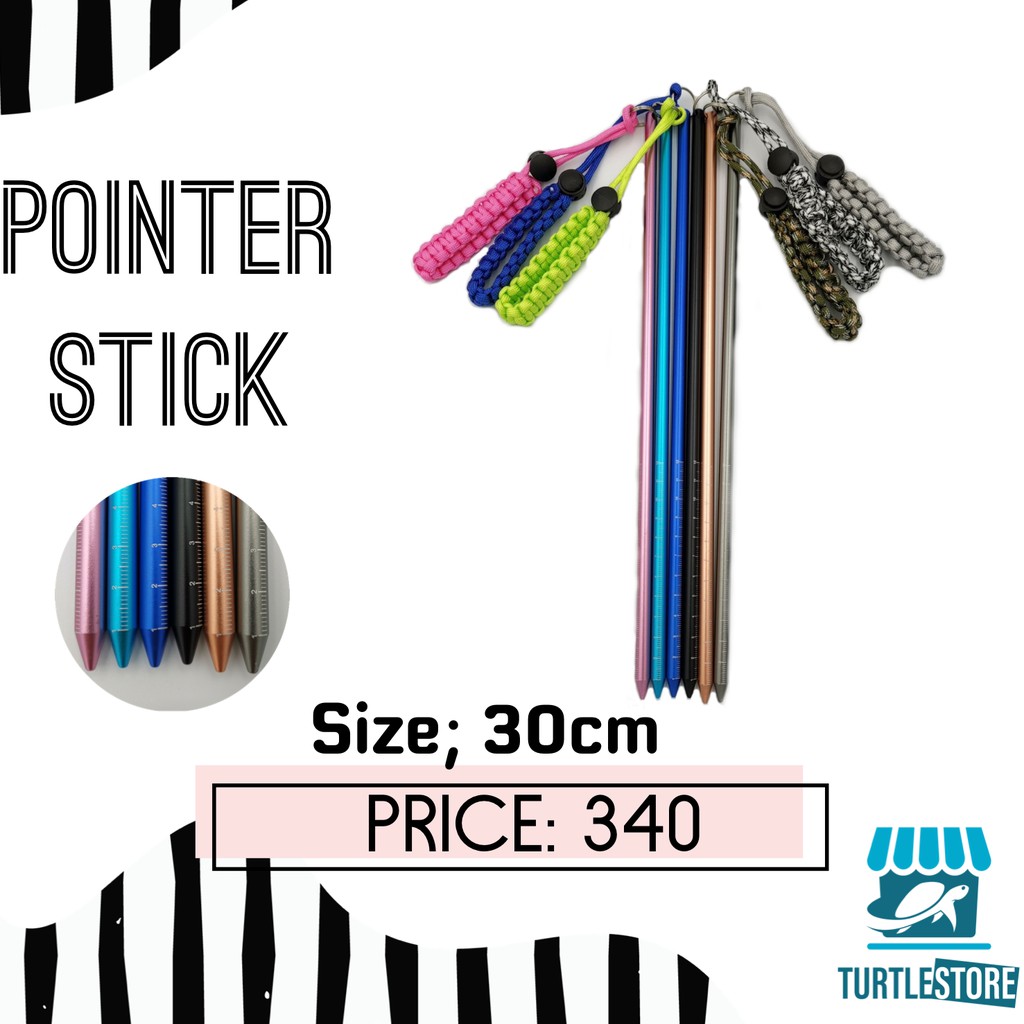 ไม้ Pointer ดำน้ำ ขนาด 30cm มี Scale วัดบอกที่ปลาย พร้อมส่ง