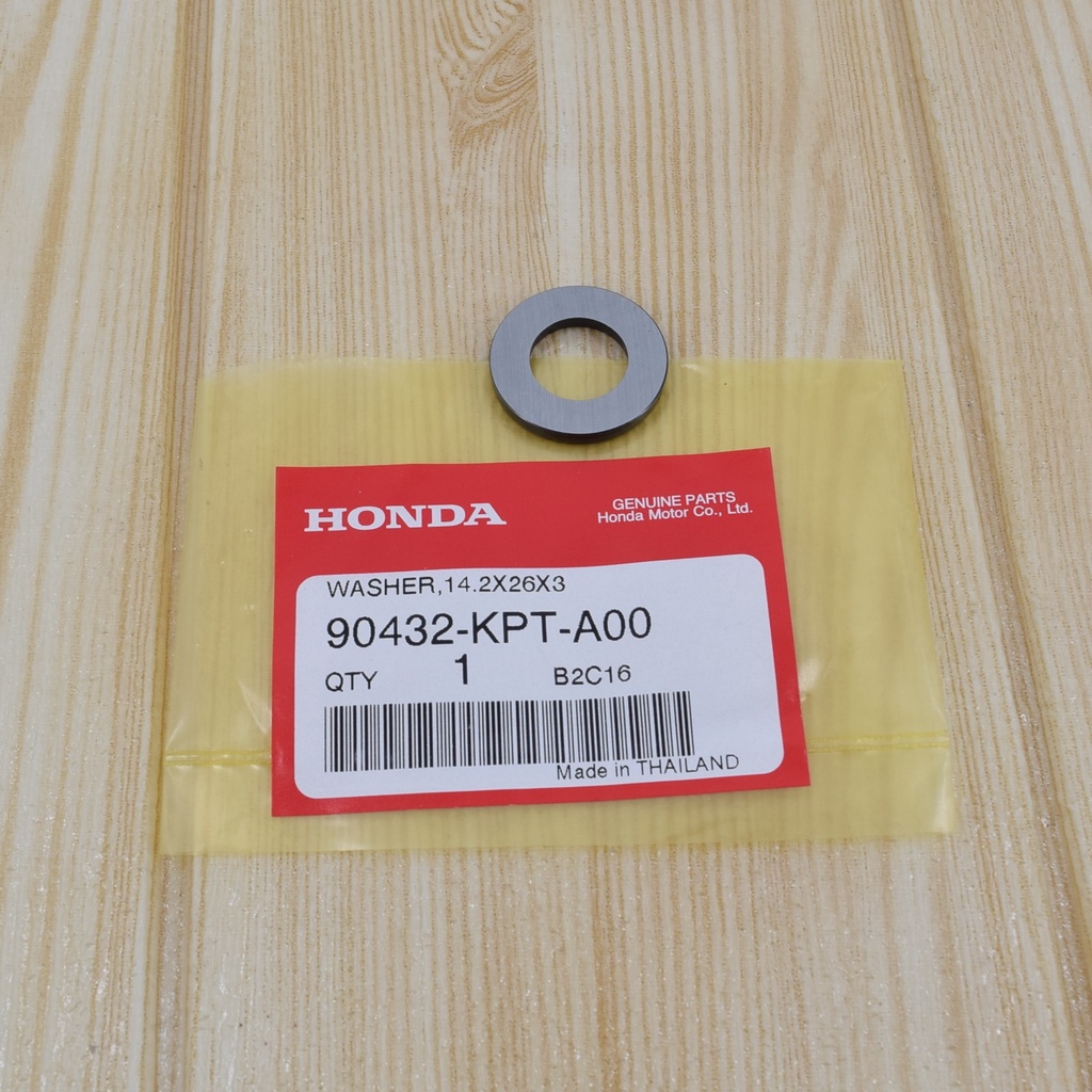 แหวนรองล็อคเรือนครัชตัวนอก (หมายเลข13) เวฟ/ดรีม 110i ปี2009-2010 แท้ศูนย์ฮอนด้า ราคา/1ชิ้น 90432-KPT