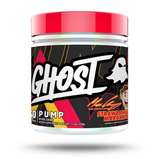 GHOST® PUMP x MAXX "STRAWBANGO™ MARGARITA NON STIM PRE WORKOUT