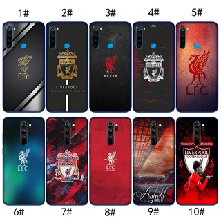 เคสโทรศัพท์มือถือ แบบใส ลายโลโก้ Liverpool สําหรับ Redmi Note 8 9 9S Pro EG56