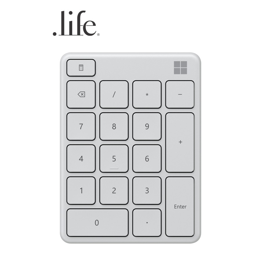 MICROSOFT คีย์บอร์ดตัวเลขแบบไร้สาย รุ่น Number Pad TH by dotlife