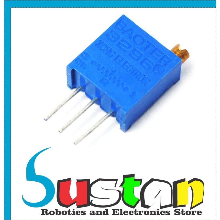 20K Ohm 3296 W203 Multiturn Variable Resistor Potentiometer