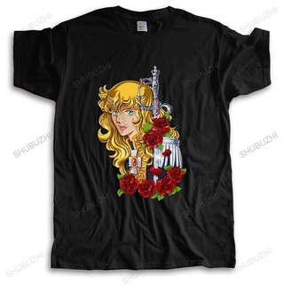 [S-5XL] เสื้อยืดแขนสั้น ผ้าฝ้าย พิมพ์ลายกราฟฟิค The Rose Of Versailles สไตล์คลาสสิก สําหรับผู้ชาย